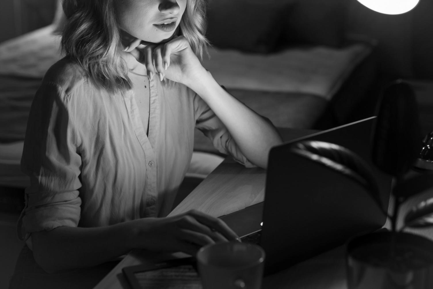 Professional financial consultation workspace